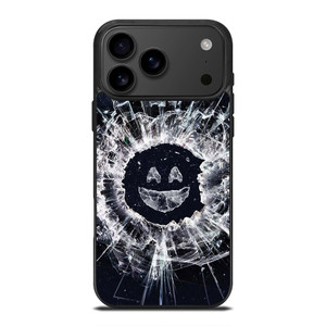 BLACK MIRROR SMILEY iPhone 17 Pro Max Case