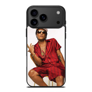 BRUNO MARS RED iPhone 17 Pro Max Case