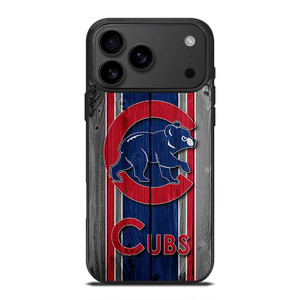 CHICAGO CUBS WOODEN iPhone 17 Pro Max Case