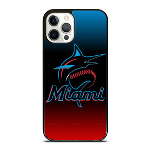 MIAMI MARLINS MLB LOGO iPhone 12 Pro Case