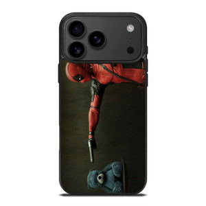 DEADPOOL SUPERHERO TEDDY BEAR iPhone 17 Pro Max Case
