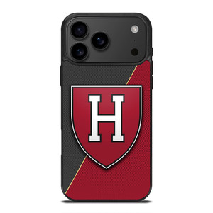 HARVARD CRIMSON FOOTBALL LOGO iPhone 17 Pro Max Case
