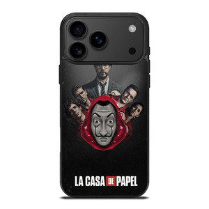 LA CASA DE PAPEL MONEY HEIST ART iPhone 17 Pro Max Case