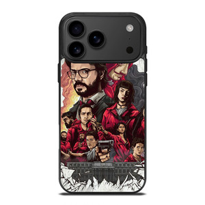 LA CASA DE PAPEL MONEY HEIST iPhone 17 Pro Max Case