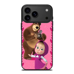 MASHA AND THE BEAR CUTE MODEL iPhone 17 Pro Max Case