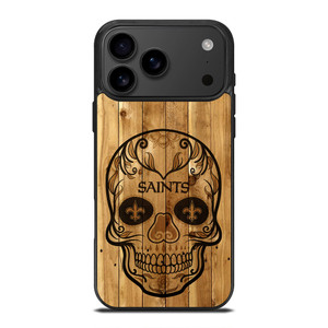 NEW ORLEANS SAINTS SKULL 3 iPhone 17 Pro Max Case