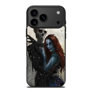NIGHTMARE BEFORE CHRISTMAS JACK AND SALLY 4 iPhone 17 Pro Max Case