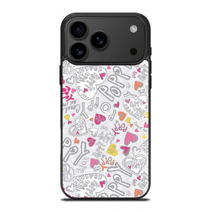 PINK COACH PATTERN LOGO iPhone 17 Pro Max Case