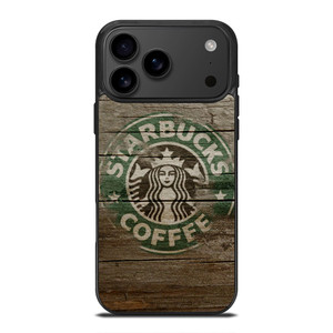 STARBUCKS COFFEE LOGO WOODEN iPhone 17 Pro Max Case