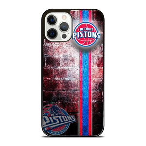 DETROIT PISTONS LOGO iPhone 12 Pro Case DETROIT PISTONS LOGO iPhone 12 Pro Case