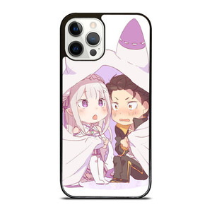 SUBARU AND EMILIA CHIBI iPhone 12 Pro Case