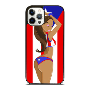 PUERTO RICO GIRL iPhone 12 Pro Case