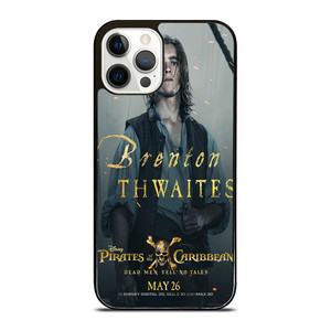 PIRATES OF THE CARIBBEAN BRENTON THWAITES iPhone 12 Pro Case PIRATES OF THE CARIBBEAN BRENTON THWAITES iPhone 12 Pro Case