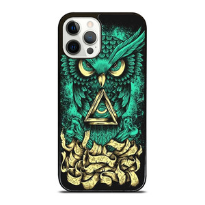 OWL SUGAR SKULL TATTOO iPhone 12 Pro Case