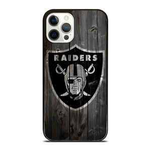 OAKLAND RAIDERS LOGO WOODEN iPhone 12 Pro Case