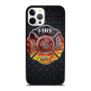 FIREFIGHTER FIRE DEPT iPhone 12 Pro Case