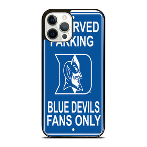 DUKE BLUE DEVILS PARKING SIGNS iPhone 12 Pro Case