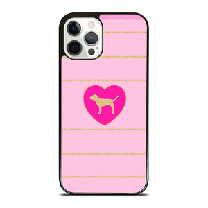 DOG PINK VICTORIA'S SECRET 2 iPhone 12 Pro Case DOG PINK VICTORIA'S SECRET 2 iPhone 12 Pro Case