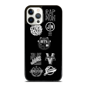 BTS BANGTAN BOYS KPOP LOGO iPhone 12 Pro Case BTS BANGTAN BOYS KPOP LOGO iPhone 12 Pro Case