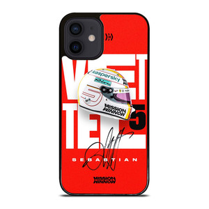 SEBASTIAN VETTEL HELMET iPhone 12 Mini Case SEBASTIAN VETTEL HELMET iPhone 12 Mini Case
