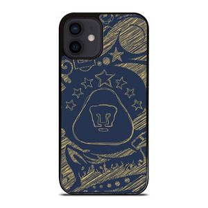 PUMAS UNAM ART LOGO iPhone 12 Mini Case PUMAS UNAM ART LOGO iPhone 12 Mini Case