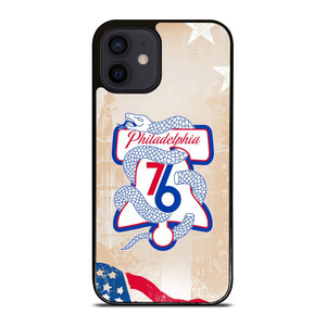 PHILADELPHIA 76ERS LOGO 3 iPhone 12 Mini Case PHILADELPHIA 76ERS LOGO 3 iPhone 12 Mini Case
