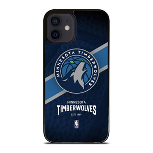 MINNESOTA TIMBERWOLVES LOGO 3 iPhone 12 Mini Case MINNESOTA TIMBERWOLVES LOGO 3 iPhone 12 Mini Case