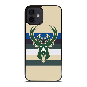 MILWAUKEE BUCKS ICON 3 iPhone 12 Mini Case MILWAUKEE BUCKS ICON 3 iPhone 12 Mini Case