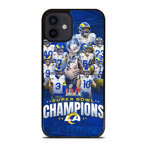 LOS ANGELES RAMS CHAMPIONS iPhone 12 Mini Case LOS ANGELES RAMS CHAMPIONS iPhone 12 Mini Case