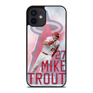 LA ANGELS OF ANAHEIM MIKE TROUT iPhone 12 Mini Case LA ANGELS OF ANAHEIM MIKE TROUT iPhone 12 Mini Case