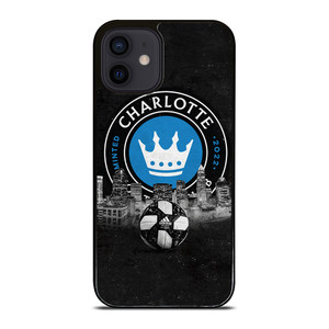 CHARLOTTE FC LOGO 3 iPhone 12 Mini Case CHARLOTTE FC LOGO 3 iPhone 12 Mini Case