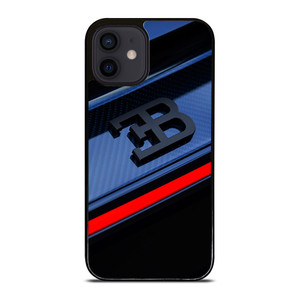 BUGATTI LOGO 3 iPhone 12 Mini Case BUGATTI LOGO 3 iPhone 12 Mini Case