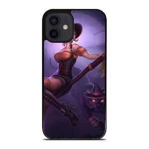 WITCH AND HALLOWEEN MOON iPhone 12 Mini Case WITCH AND HALLOWEEN MOON iPhone 12 Mini Case