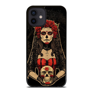 SUGAR SKULL GIRL 2 iPhone 12 Mini Case SUGAR SKULL GIRL 2 iPhone 12 Mini Case