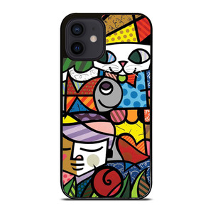 ROMERO BRITTO LOVE 2 iPhone 12 Mini Case ROMERO BRITTO LOVE 2 iPhone 12 Mini Case