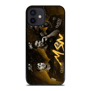 MESSI SUAREZ NEYMAR MSN BARCELONA iPhone 12 Mini Case MESSI SUAREZ NEYMAR MSN BARCELONA iPhone 12 Mini Case