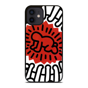 KEITH HARING 3 iPhone 12 Mini Case KEITH HARING 3 iPhone 12 Mini Case