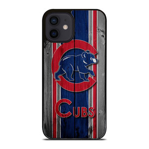 CHICAGO CUBS WOODEN iPhone 12 Mini Case CHICAGO CUBS WOODEN iPhone 12 Mini Case