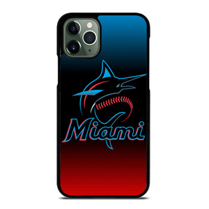 MIAMI MARLINS MLB LOGO iPhone 11 Pro Max Case MIAMI MARLINS MLB LOGO iPhone 11 Pro Max Case