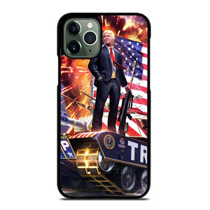 DONALD TRUMP ON TANK iPhone 11 Pro Max Case DONALD TRUMP ON TANK iPhone 11 Pro Max Case