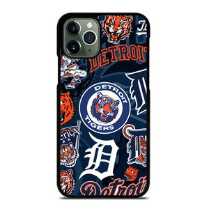 DETROIT TIGERS PATTERN iPhone 11 Pro Max Case