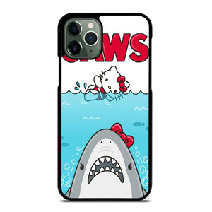 JAWS VS HELLO KITTY iPhone 11 Pro Max Case