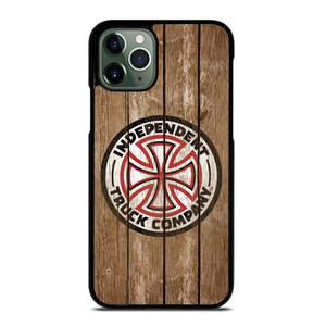 INDEPENDENT TRUCK LOGO WOODEN iPhone 11 Pro Max Case