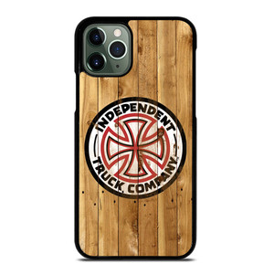 INDEPENDENT TRUCK LOGO WOODEN 2 iPhone 11 Pro Max Case INDEPENDENT TRUCK LOGO WOODEN 2 iPhone 11 Pro Max Case