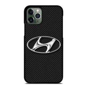 HYUNDAI LOGO CARBON iPhone 11 Pro Max Case HYUNDAI LOGO CARBON iPhone 11 Pro Max Case