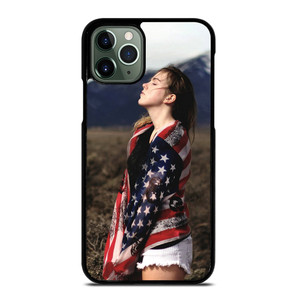 AMERICAN FLAG GIRL iPhone 11 Pro Max Case AMERICAN FLAG GIRL iPhone 11 Pro Max Case