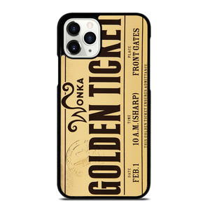 WILLY WONKA GOLDEN TICKET CHOCOLATE BAR iPhone 11 Pro Case