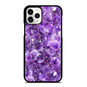 PURPLE CRYSTAL MARBLE PATTERN iPhone 11 Pro Case PURPLE CRYSTAL MARBLE PATTERN iPhone 11 Pro Case