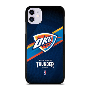 OKLAHOMA CITY THUNDER LOGO 2 iPhone 11 Case