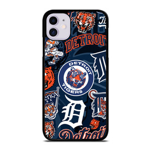 DETROIT TIGERS PATTERN iPhone 11 Case DETROIT TIGERS PATTERN iPhone 11 Case